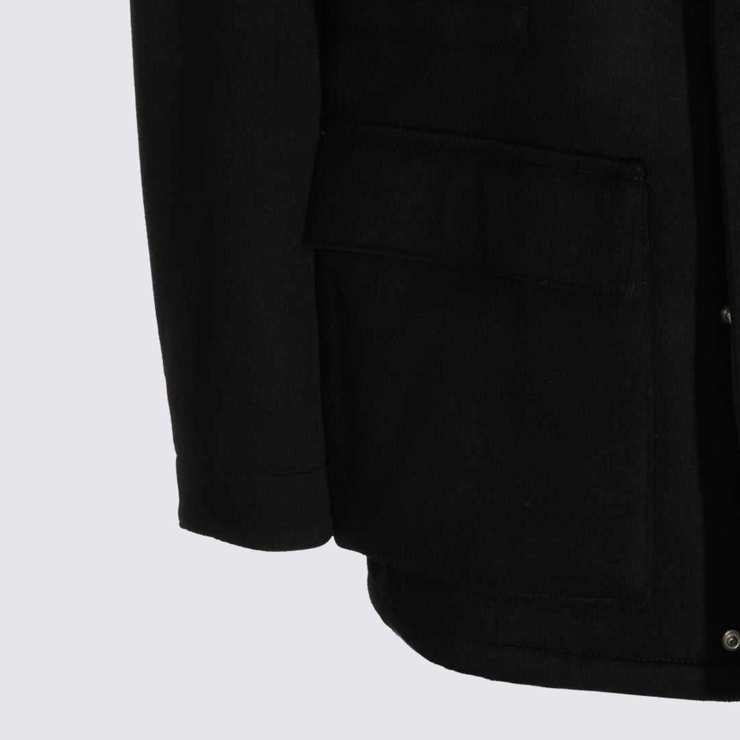 Lardini Coats - Nero | 64fa12d4bcce9e0cc9ae98b1f107c9dc5486c47d