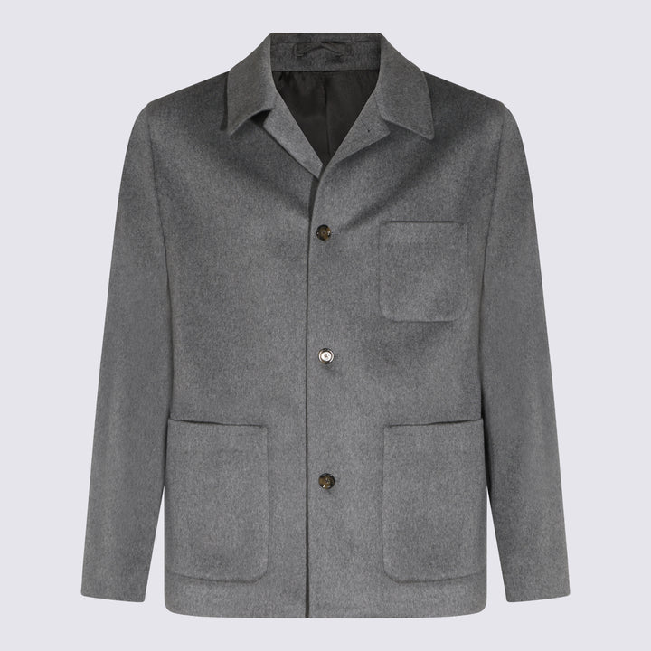 Lardini Jackets - Grey | 4a90e9d68a58f532eb76335039678fd5c4b2aa48