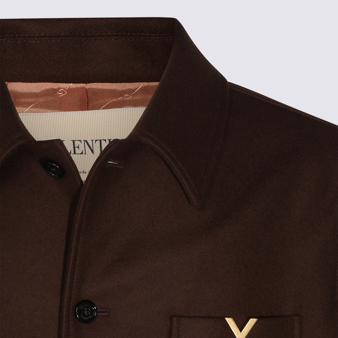 Valentino Jackets - Marrone | 739706262d73327de732813bb86f29e3c411faab