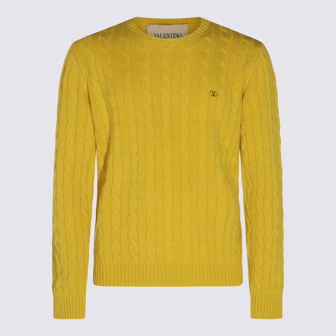 Valentino Sweaters - Giallo | 3bd8a722c1f8c16bb9bdc2ebd5a9c1a39a667e1f