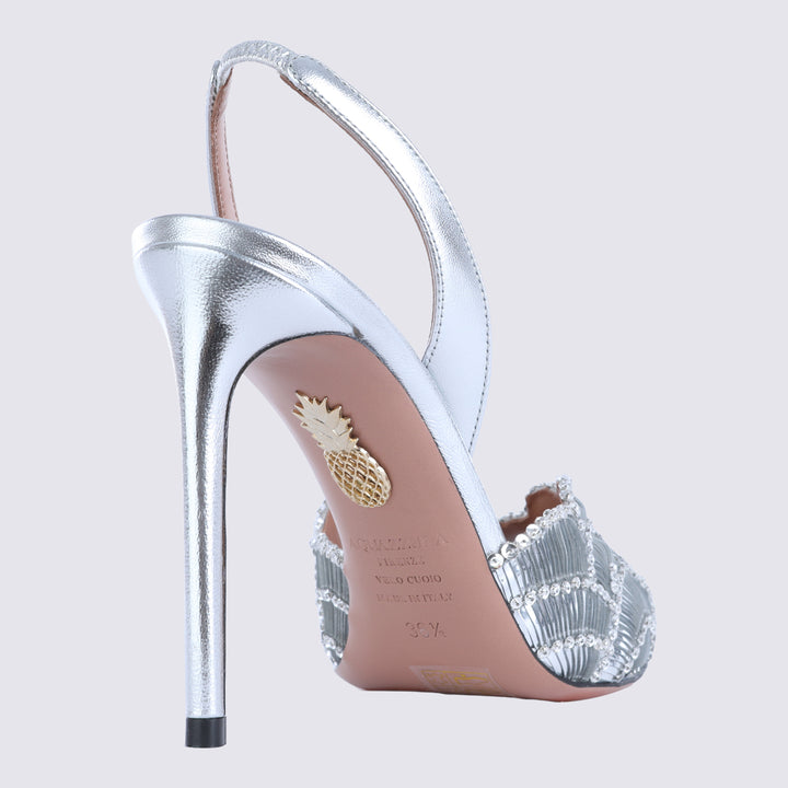 Aquazzura Sandals - Silver | 94b8abba64a238769c6cc1e7dcda2a42119c88fb