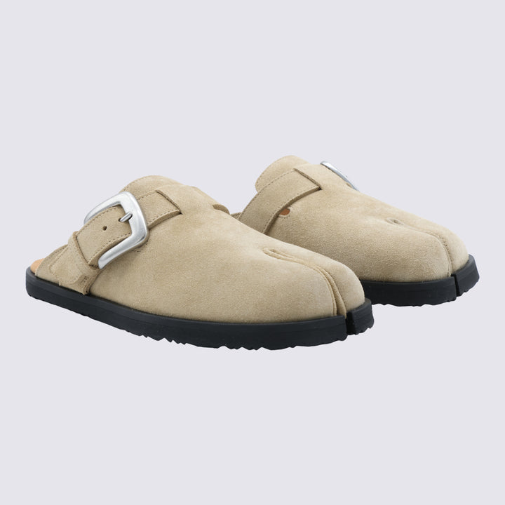 Maison Margiela Flat shoes - PALE KHAKI | fe2348d002e21403ae66875f524d404c385c89e4