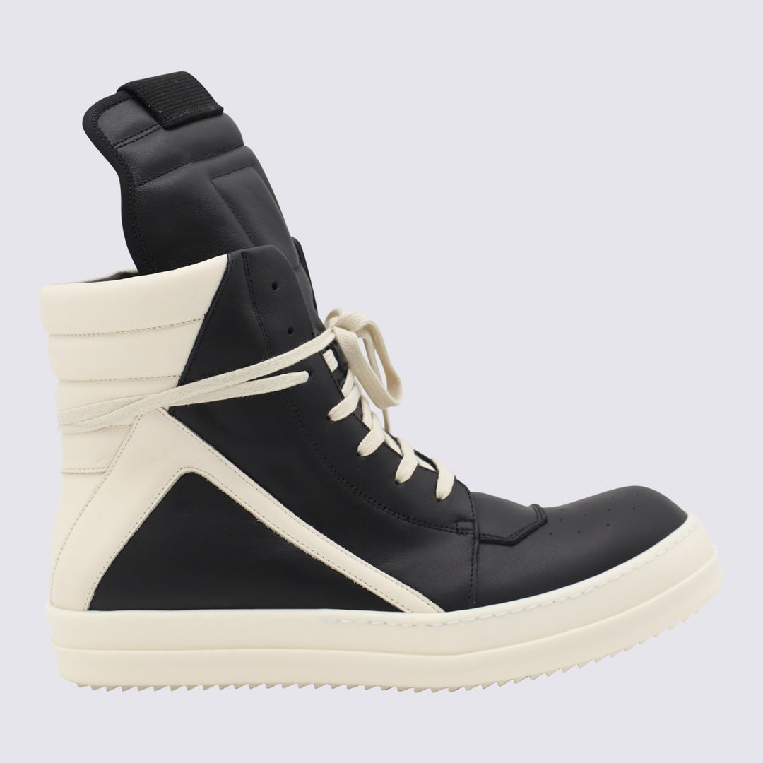 Rick Owens Sneakers - BLACK-WHITE | 41bc088c116f92ac5deaa8600b0bc5ee7ad088b6
