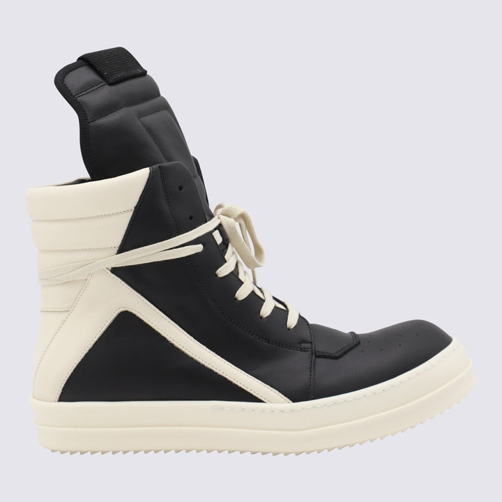 Rick Owens Sneakers - BLACK-WHITE | 41bc088c116f92ac5deaa8600b0bc5ee7ad088b6