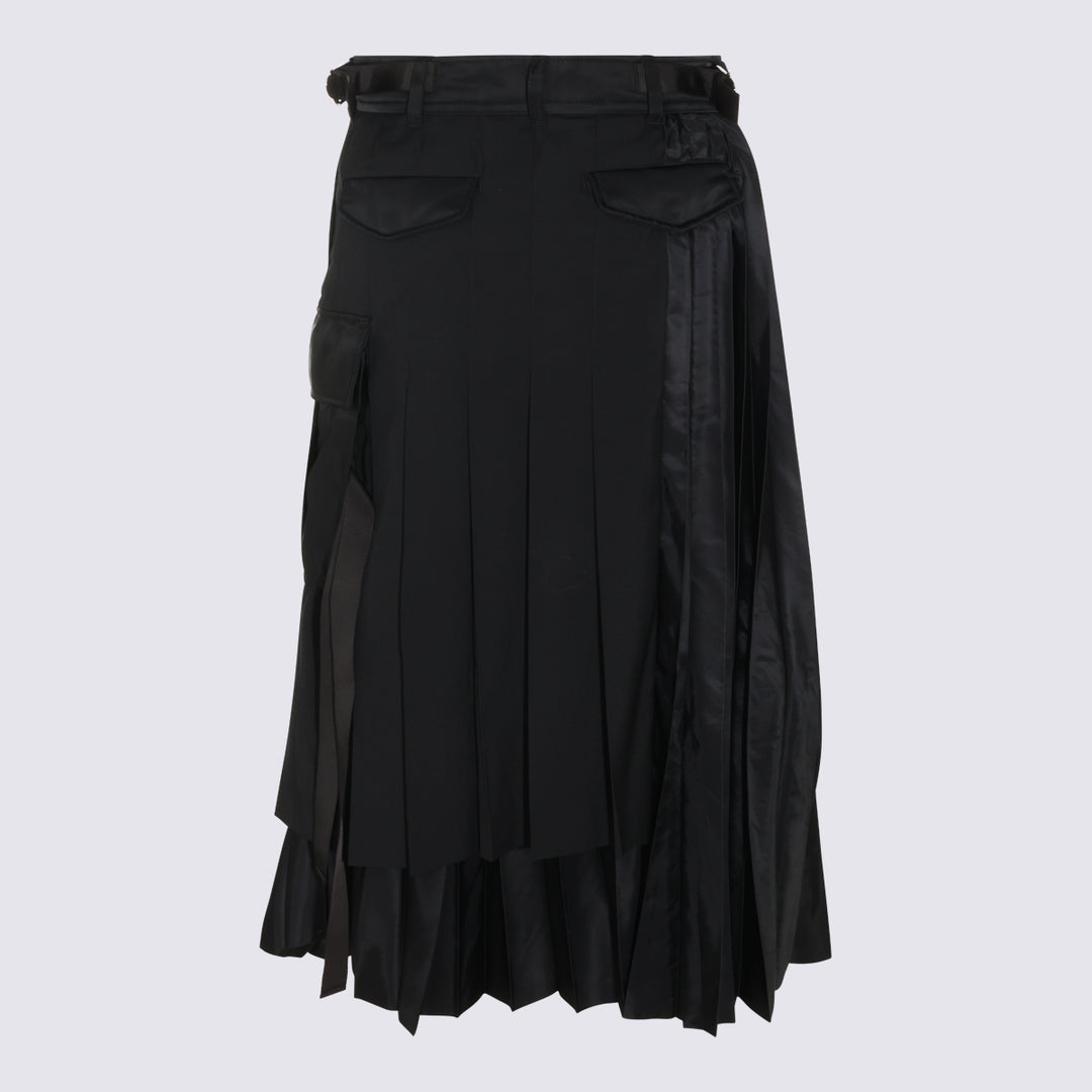 Sacai Skirts - Nero | 3a5fe19b666e6e1db0af457d2e8789568537cac2
