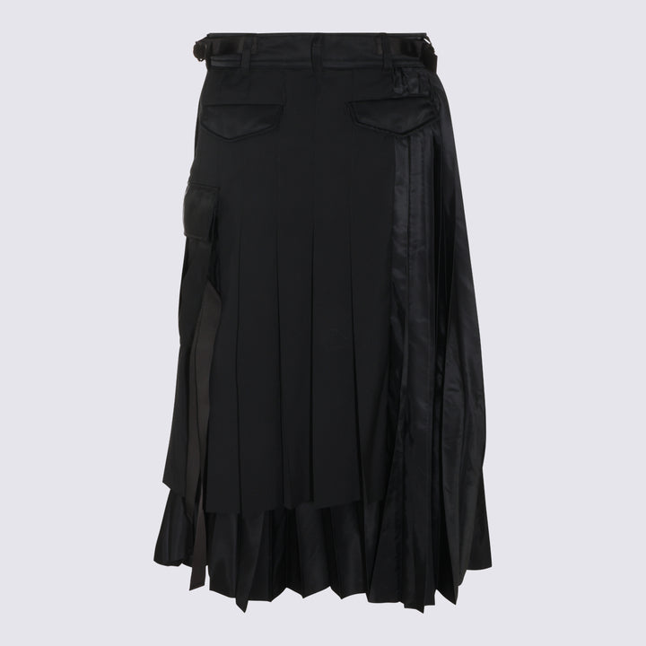 Sacai Skirts - Nero | 3a5fe19b666e6e1db0af457d2e8789568537cac2