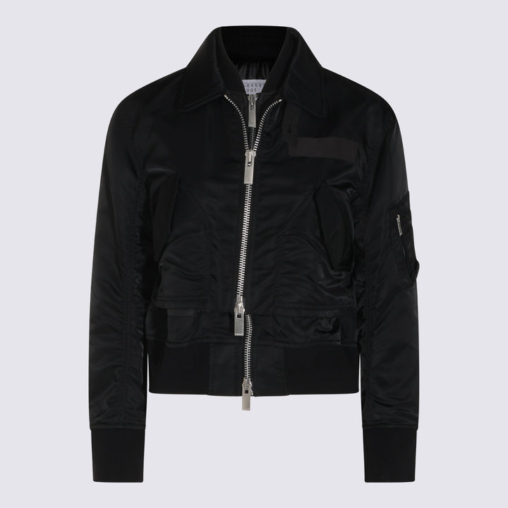Sacai Jackets - Nero | 4961e2b77e6761aee3c738bd6e02b1733ce1f3bf