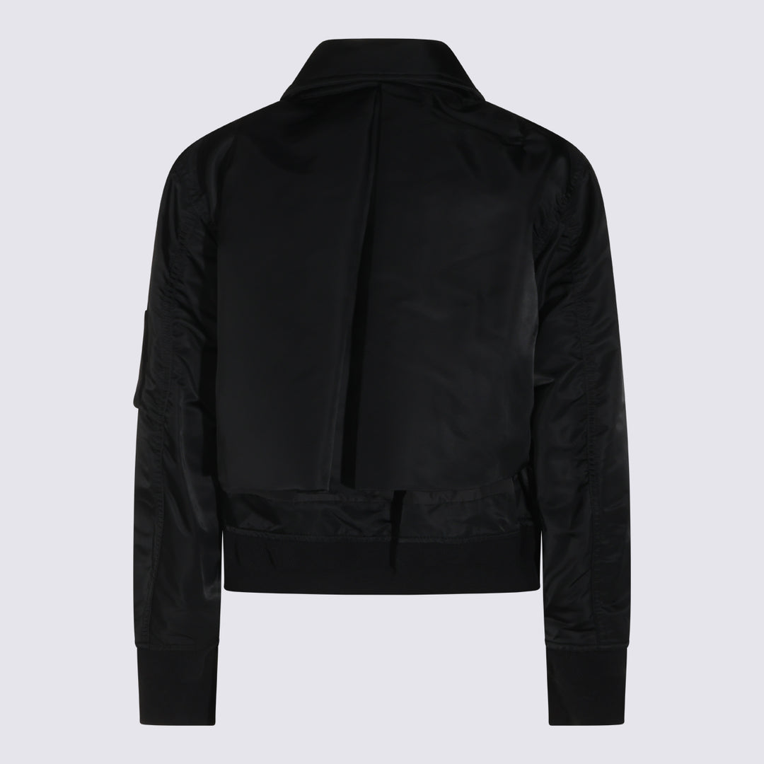 Sacai Jackets - Nero | 64a2a425eb4e5358b2f41524b5881ce2e9728ec3