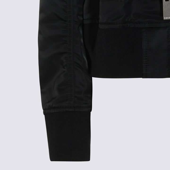 Sacai Jackets - Nero | 10878317e2fb0f2ea2965d4cf847528eff28a232