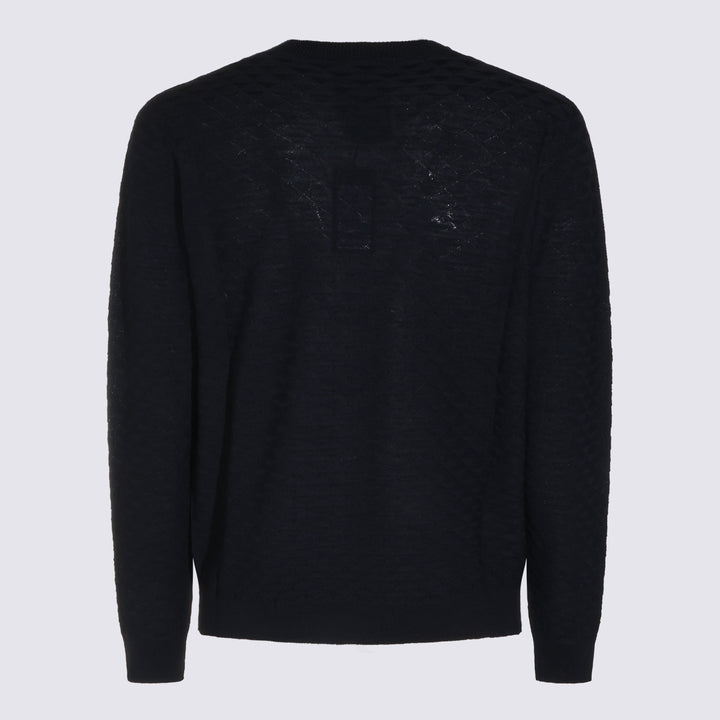 Giorgio Armani Sweaters - Navy | fa59227d2ebb3c7223fcf10b38d88db8cd1ca1ea