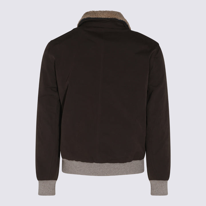 Brunello Cucinelli Coats - Marrone | e82d4c82b3207452d045ec34fd6ee0eeb8c33ef2