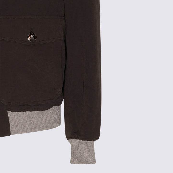 Brunello Cucinelli Coats - Marrone | 6b0dc4c639aea66297619f10cd5d3ea52e3e6f6a