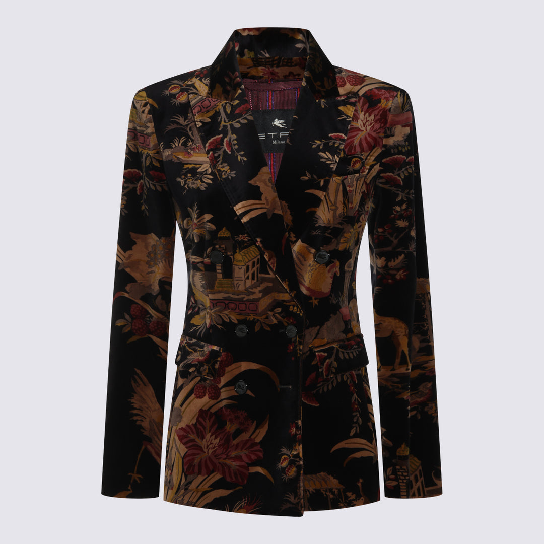 Etro Jackets - BLACK/BORDEAUX | 7c233752c84cf69d59345131d0f8bf02c12549e8