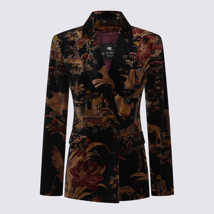 Etro Jackets - BLACK/BORDEAUX | 7c233752c84cf69d59345131d0f8bf02c12549e8