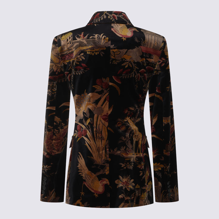 Etro Jackets - BLACK/BORDEAUX | 27c0f0b833a1c630fec5fd9e58570d3888820304