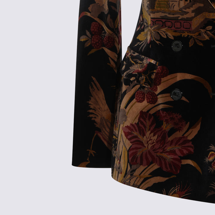 Etro Jackets - BLACK/BORDEAUX | 4540dff3d2fc1f22f82af56f83e97121b9d95111