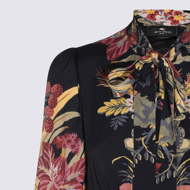 Etro Dresses - BLACK/BORDEAUX | dbed1240a0a108da900a8d134c4597f2f16dbb0c