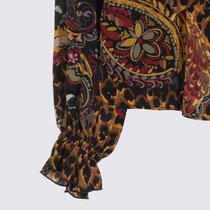 Etro Shirts - BLACK/BORDEAUX | 4c044ffd75de7207a1336dcd36e6fec157035a41