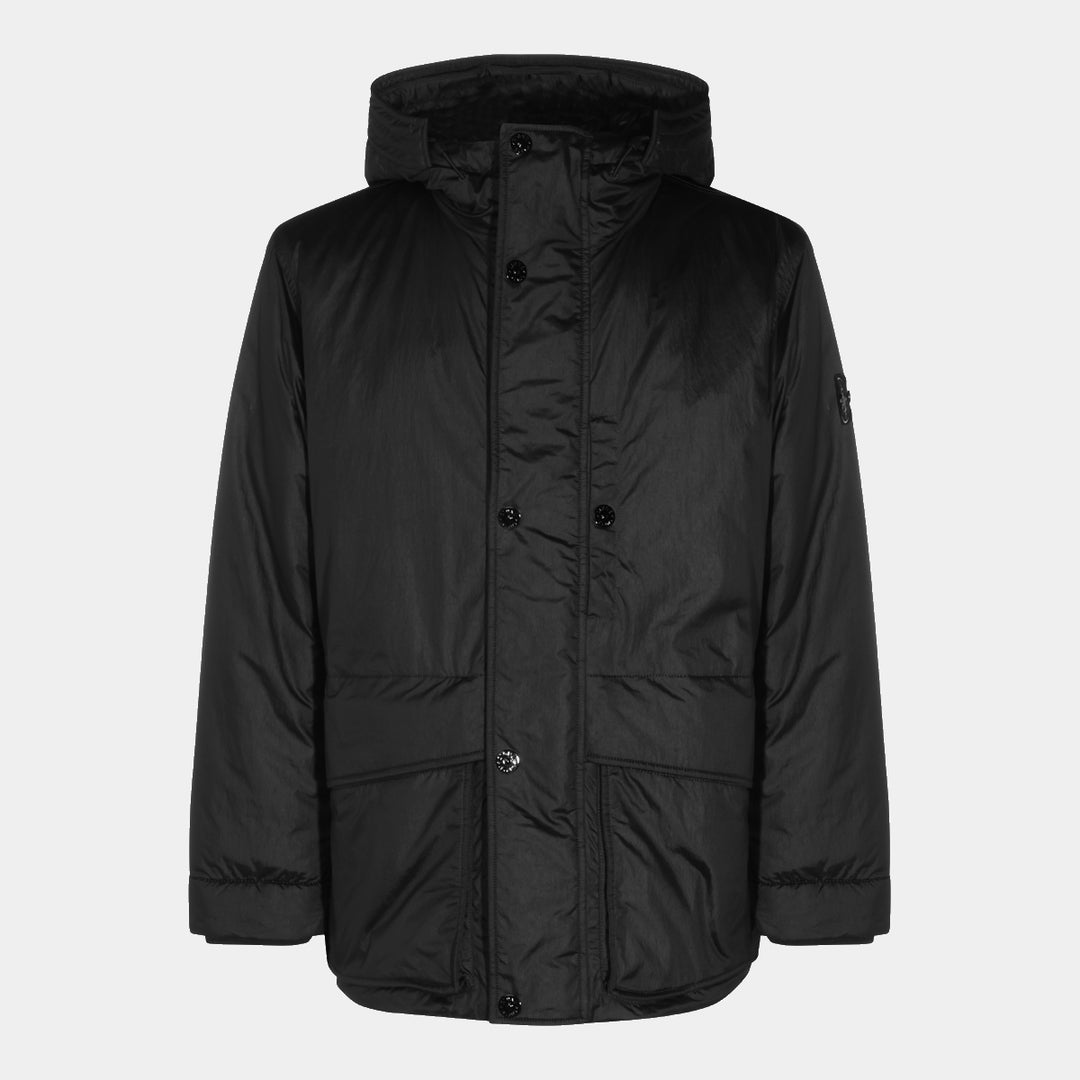 Stone Island Coats - Nero | 248a71414c3226fb2c12097054a4cf353802a3b4
