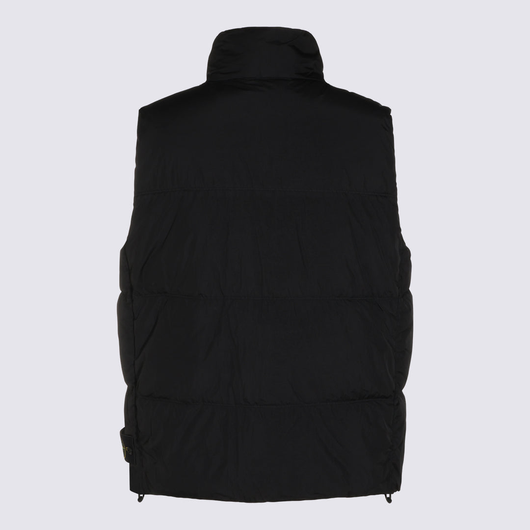 Stone Island Coats - Nero | 40132ef0ebf4877687eefb57d712a09394fe10ae