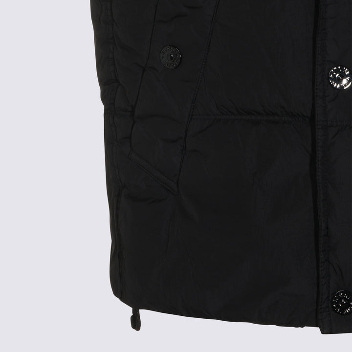 Stone Island Coats - Nero | 480976d964da3e58e92a65aeb23a727cd1fd3ffd