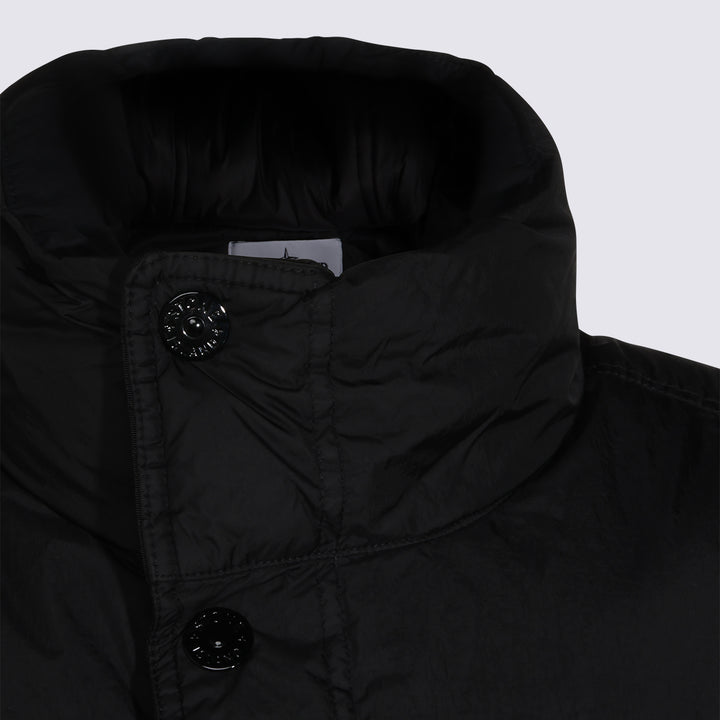 Stone Island Coats - Nero | 04e97a2a6a26268c4c67c37b4871dfaacbc31eff