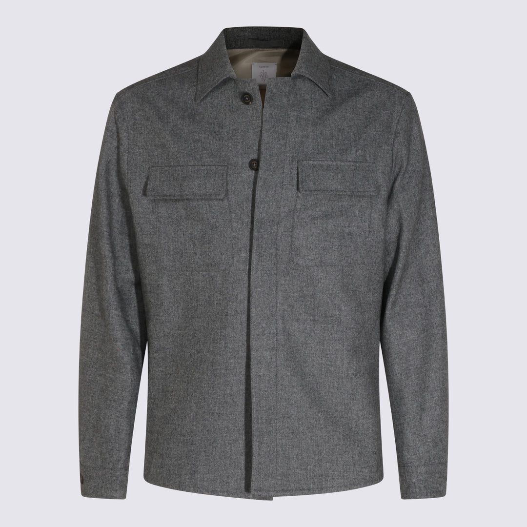 Eleventy Jackets - Grigio medio | 61fef7a73edb5492bea97921f648d290d45a9ffd