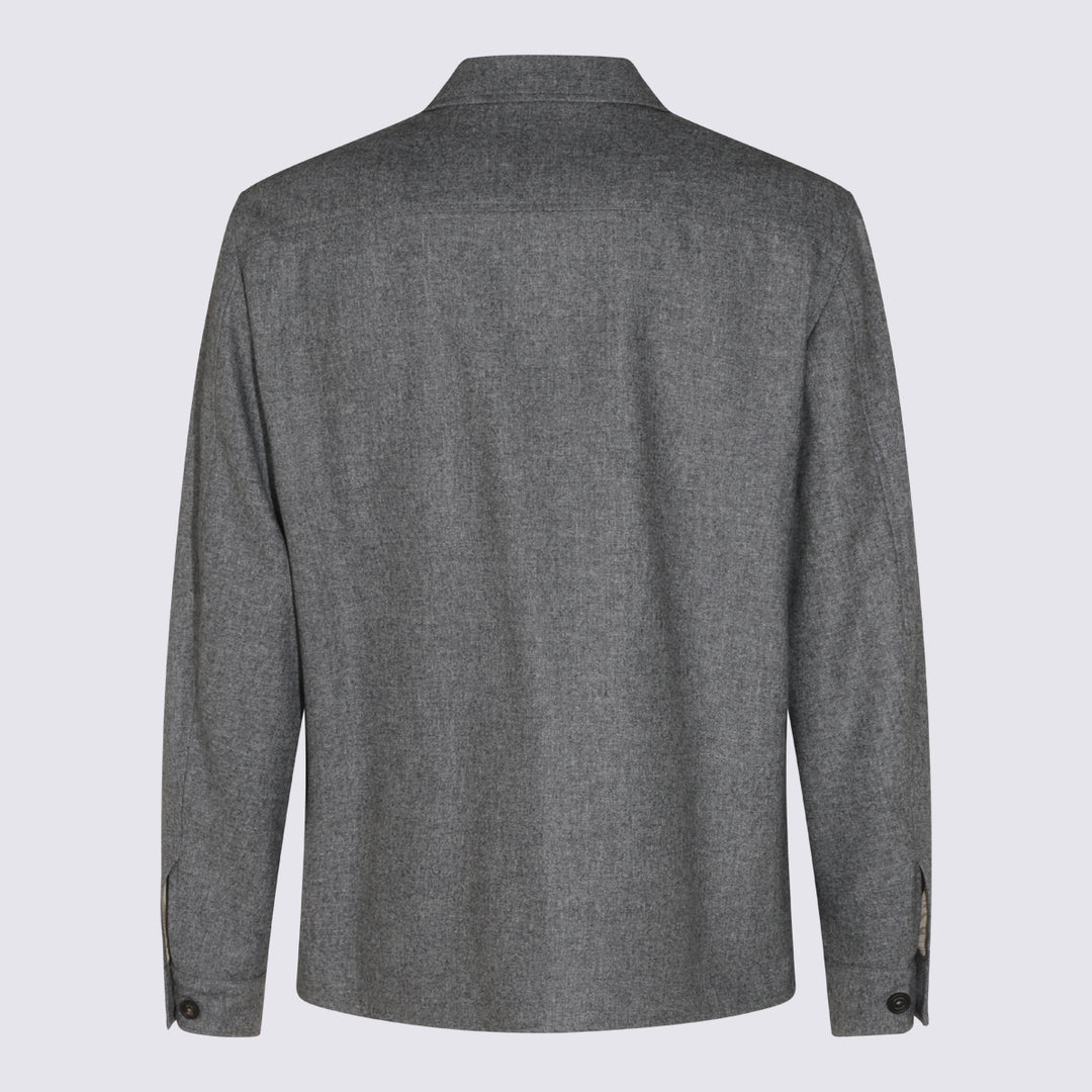 Eleventy Jackets - Grigio medio | bf71a95d520c37e6c6394b2090068d8e14a09725