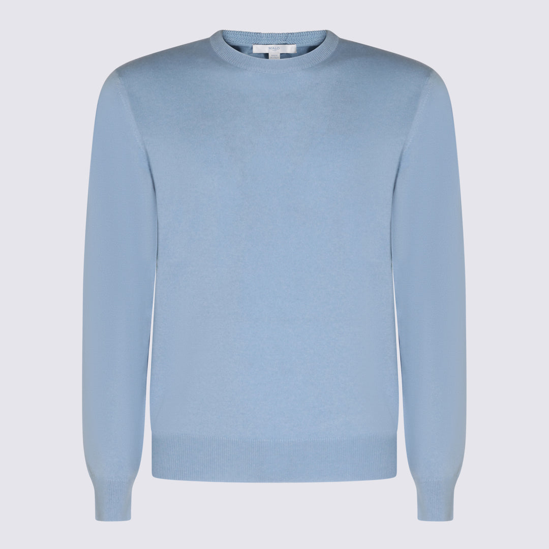 Malo Sweaters - MALO BLU | 836f40ccad63a8d56ad81f6f5f08407b98bc2ba4