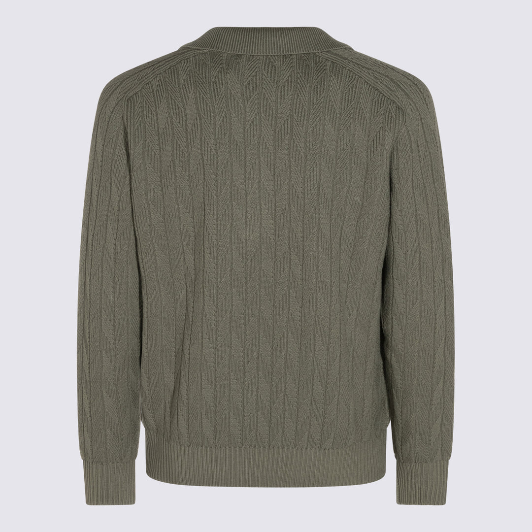 Canali Sweaters - Blu e Verdi | 4f8da09f7b0cf0cd0b07f2e995b4ea3d32bac35a
