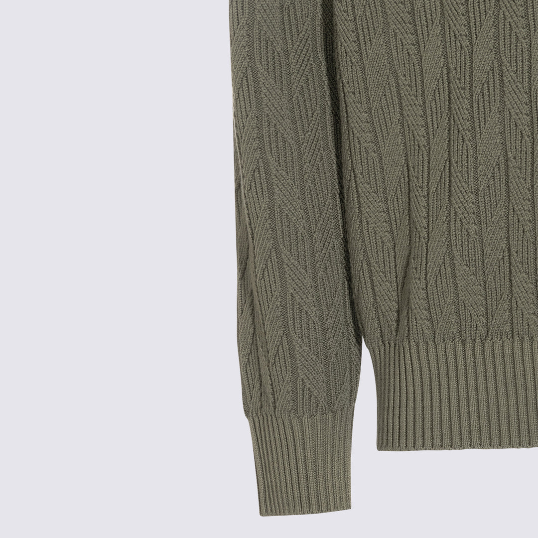 Canali Sweaters - Blu e Verdi | 729c48143267ef13c0e0cb1d6e3d1cc019ead765