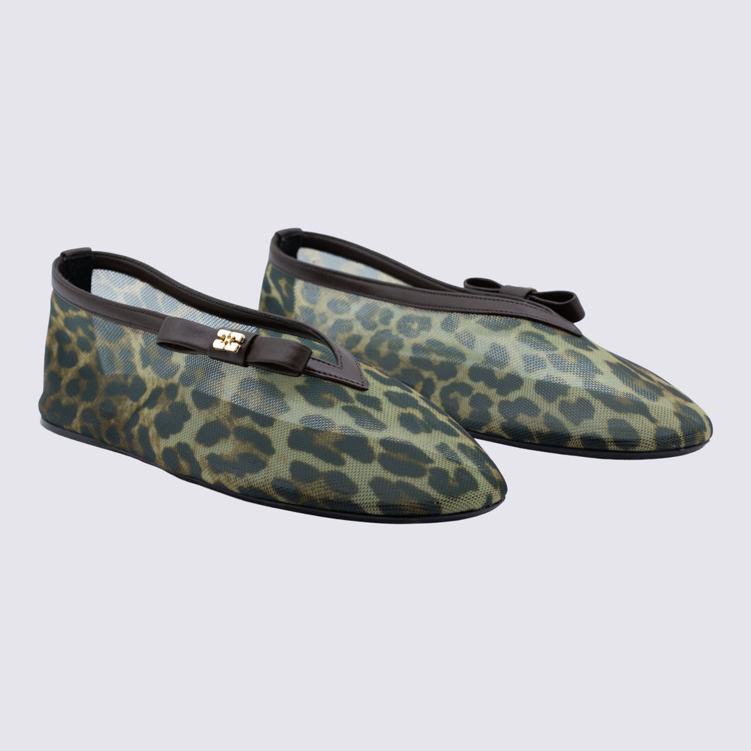 Ganni Flat shoes - ALMOND MILK | ee1785db0f7bee4516a6b98516d5fcea85388be3