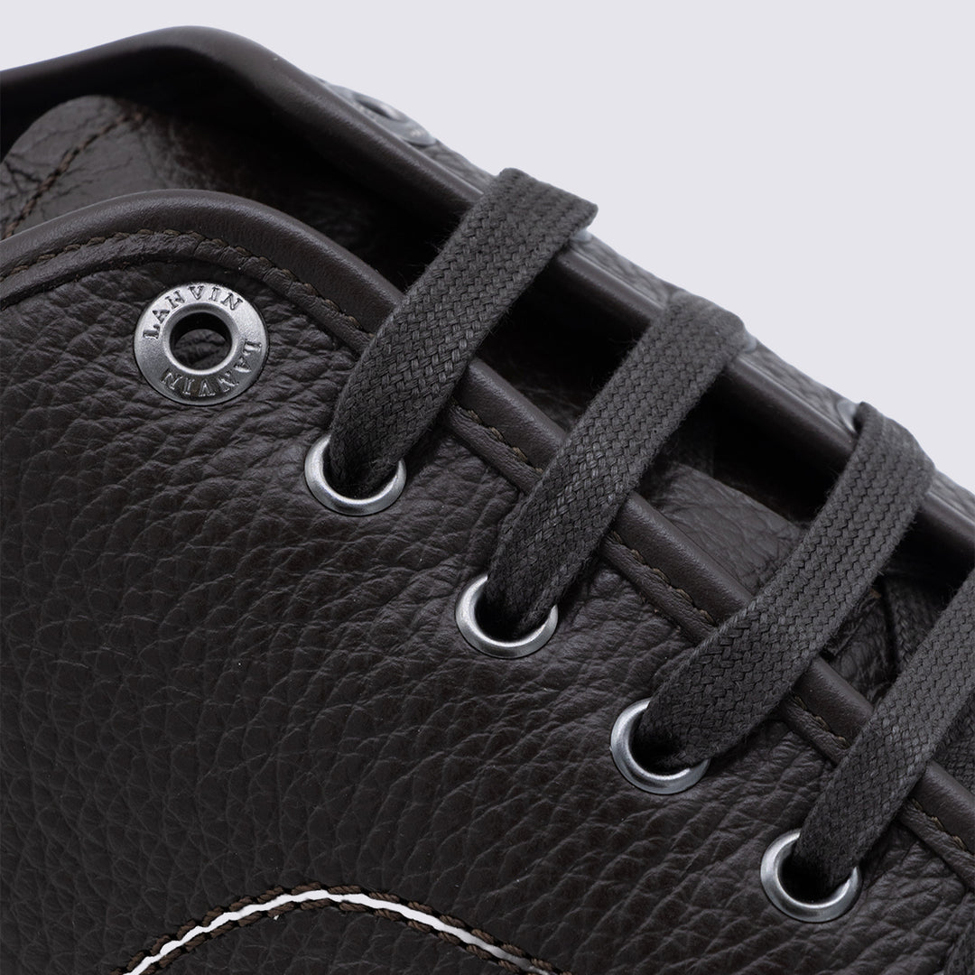 Lanvin Sneakers - CHOCOLATE | 6586e9a25dfb5baa7fc2151d807506984c5520aa