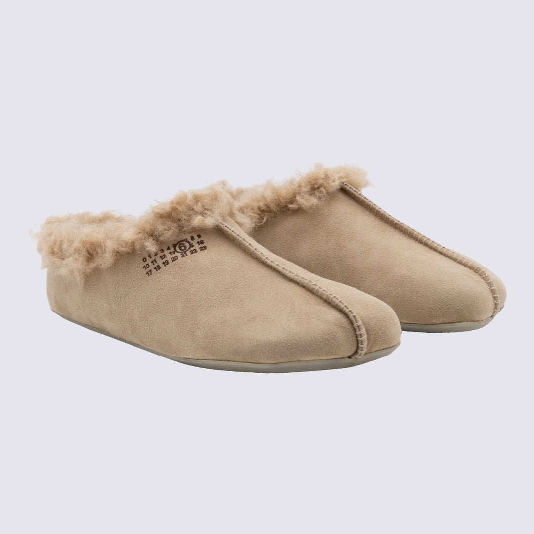 Mm6 Maison Margiela Flat shoes - INDIAN TAN | 8b692b42b24c46015c6ad02c794125187dcb789e