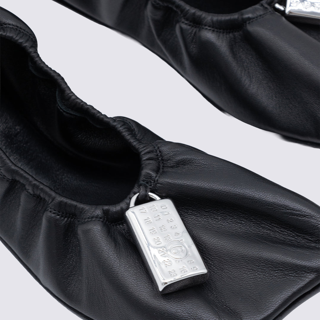 Mm6 Maison Margiela Flat shoes - Nero | d5d7604ee46e2c728a2a330c3a7d28ad3c7a2c66