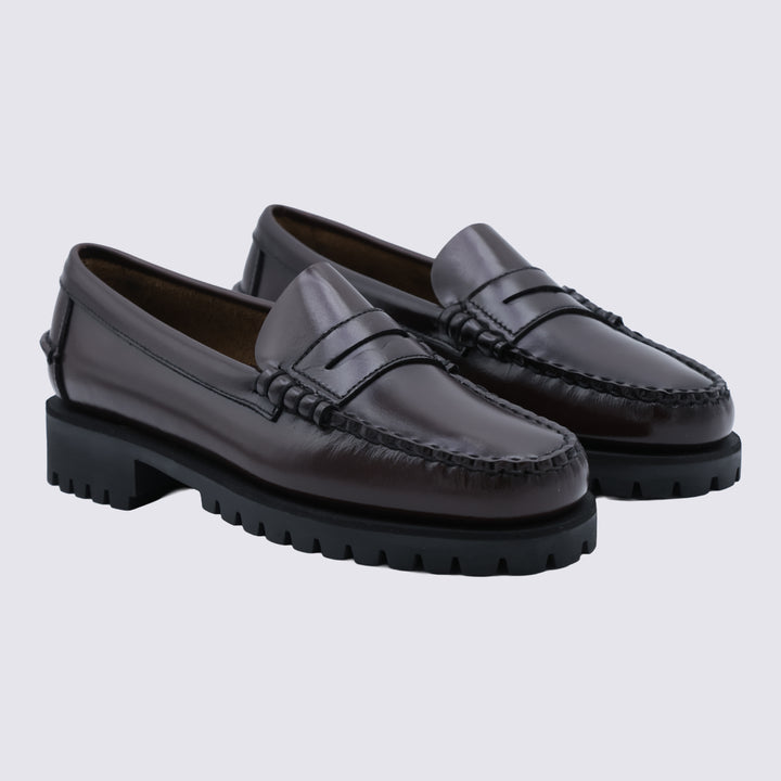 Sebago Flat shoes - BROWN BURGUNDY | 5ab403fee12050dfe5e1716df3c911c2e0cf23de