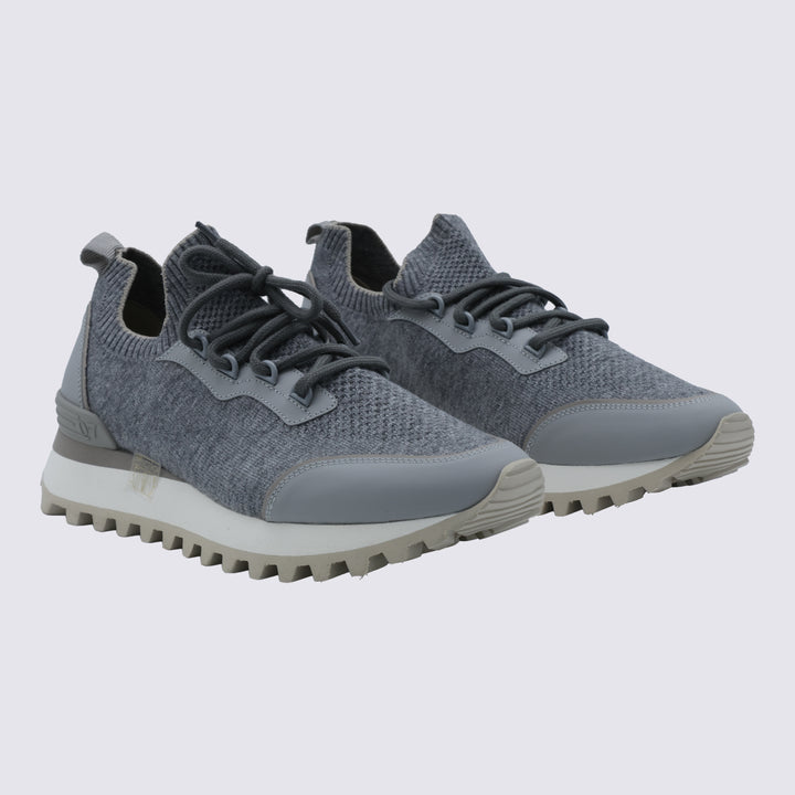 Eleventy Sneakers - Grigio medio | 1432e7e5866668b6a6d304dd1718d6bc6a829f01