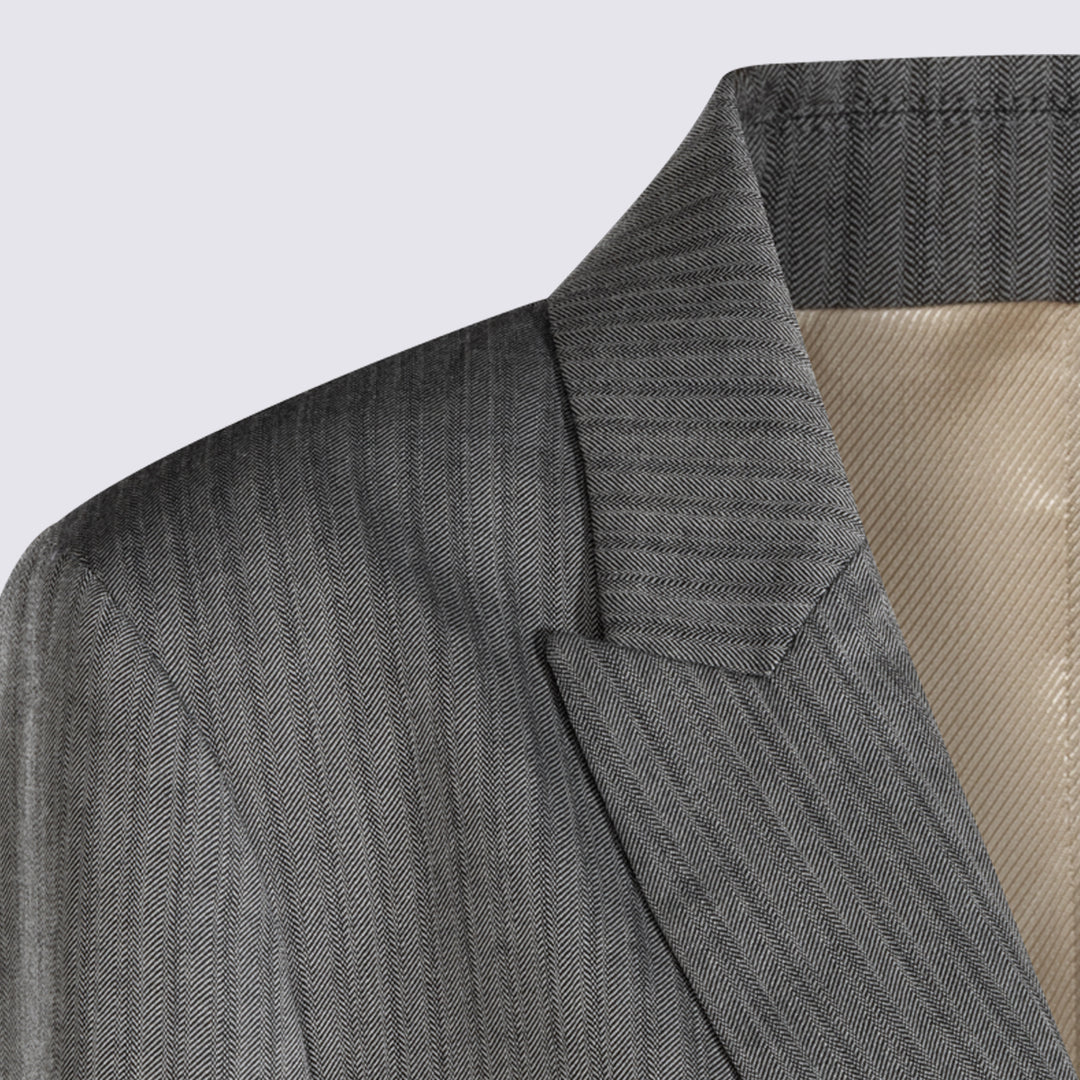 Alberta Ferretti Jackets - Grey | 9c3241fd80386e7e9cc8f4329d3937c7b32f14c6