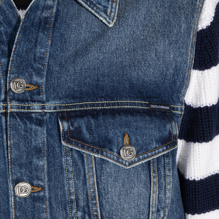 Dolce & Gabbana Jackets - BLUE MULTI | 0671330cea0f261c6dd310f008a284dc215bc625