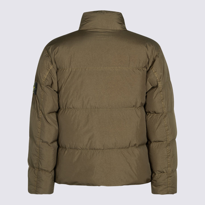 Stone Island Coats - MILITARY GREEN | c9dd84d75ca68a3c2ea9a464188b2752ad6612b6