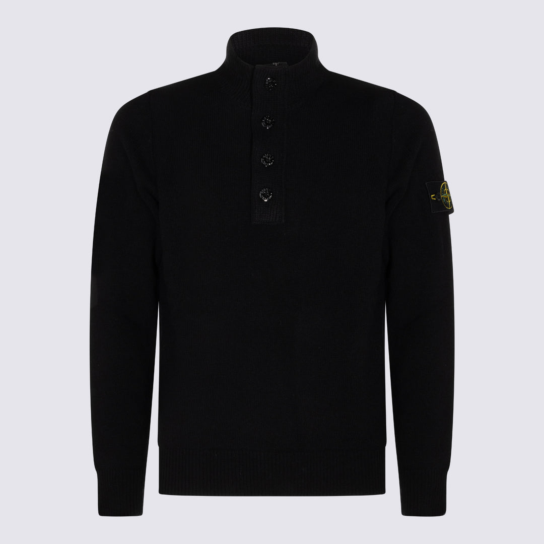 Stone Island Sweaters - Nero | 42ca24622a058df2916dd5a6e91d98b4c8d572ca