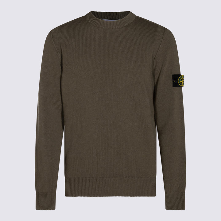 Stone Island Sweaters - MILITARY GREEN | c20e6c6e21b88d7e614c300b9dbd923441847563
