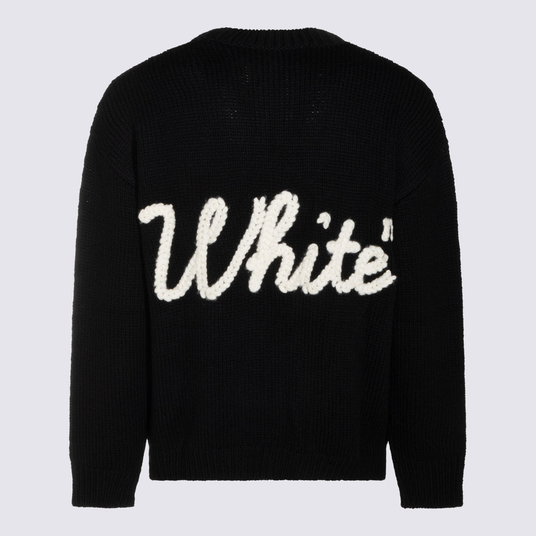 Off-White Sweaters - Nero | 843d40f4436692a4f8e0bcd5e3b12b6be8e5ecc4