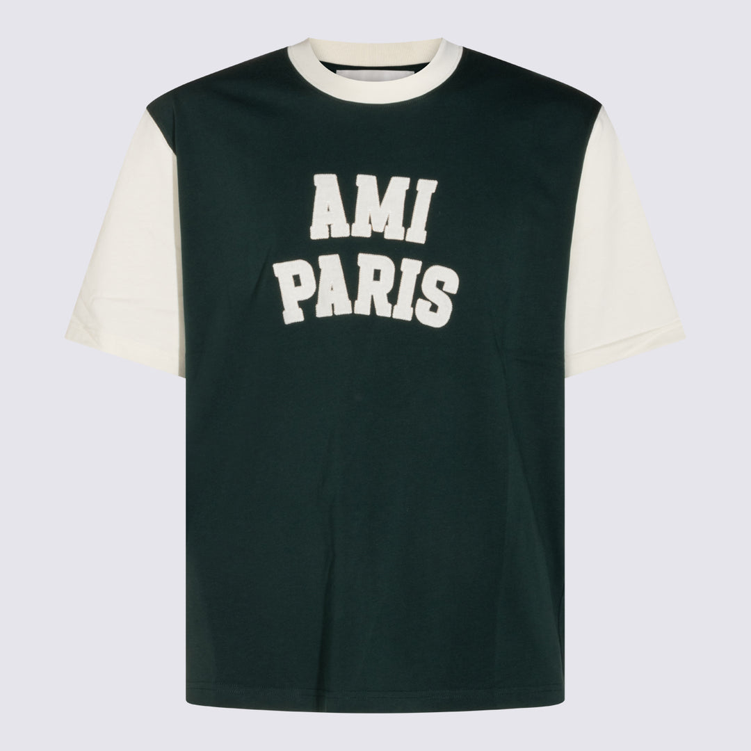 Ami Paris T-shirts and Polos - Verde | 5e4a8aa528329aed0b21209bcae55e312d39f101