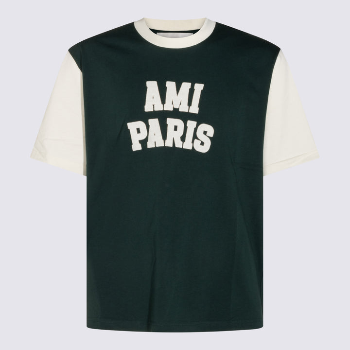 Ami Paris T-shirts and Polos - Verde | 5e4a8aa528329aed0b21209bcae55e312d39f101
