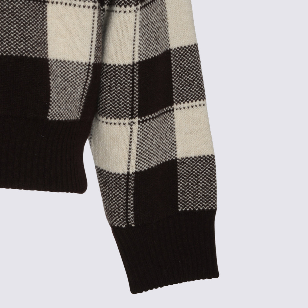 Golden Goose Sweaters - AFTERDARK/OATMILK | f329256d9130a80fd2354a1f09b79446477d6c21
