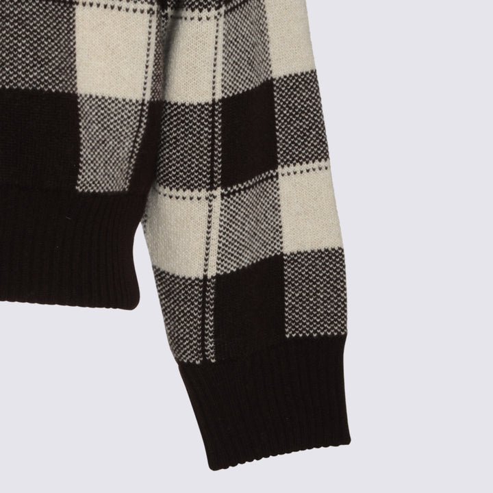 Golden Goose Sweaters - AFTERDARK/OATMILK | f329256d9130a80fd2354a1f09b79446477d6c21