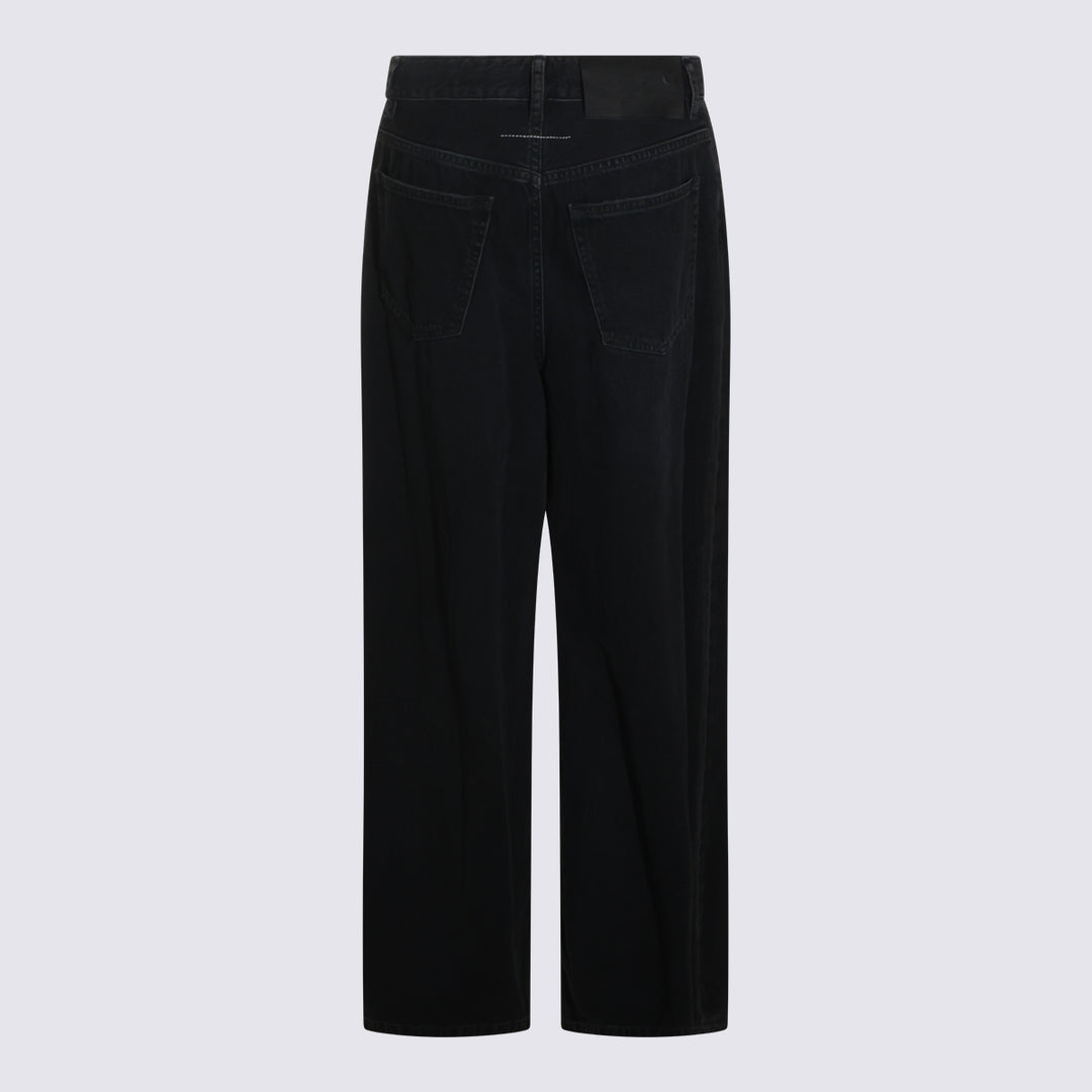 Mm6 Maison Margiela Jeans - Nero | 737a721ff3641a2a3fae0f218d2551e8e4339a8b