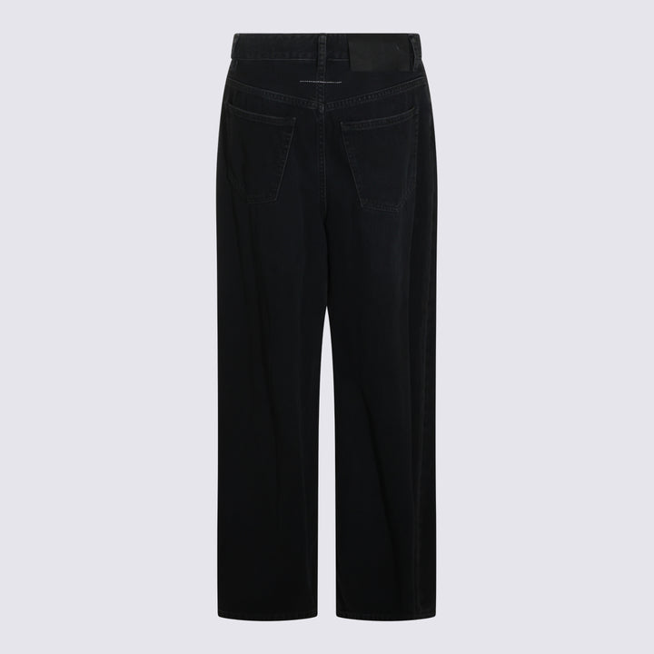 Mm6 Maison Margiela Jeans - Nero | 737a721ff3641a2a3fae0f218d2551e8e4339a8b