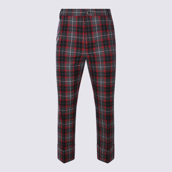 Trousers Charcoal/Red